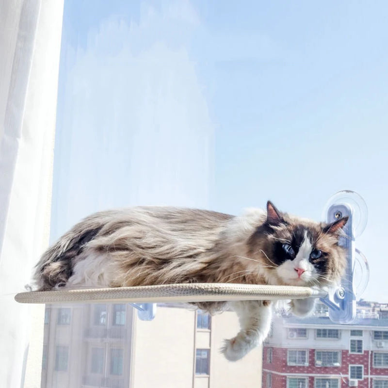 Hanging Cat Nest with Suction Cup: Removable and Washable, Ideal for Windowsills