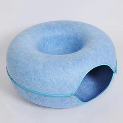 Interactive Tunnel Bed, Funny Kitten Toy, Large Exercise Villa