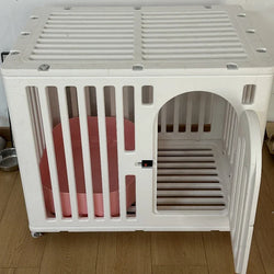 Nordic Resin Cat Cage – All-Season Cat Castle with Litter Box